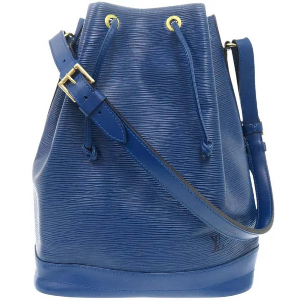 Louis Vuitton Noe Epi Blue Shoulder Bag LV